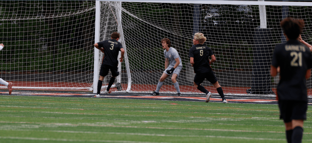 (PHOTO: Rye Boys Soccer goalkeeper Will Alexander (#3) from a shutout victory on September 24, 2026. Credit: Alvar Lee.)