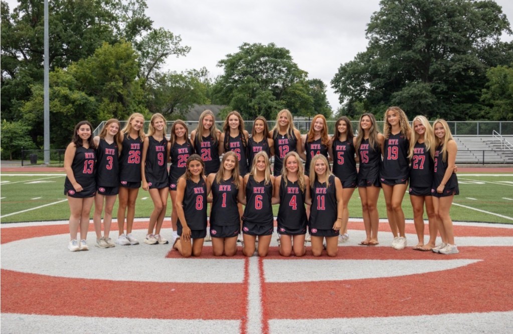 (PHOTO: The 2026 Rye Varsity Field Hockey team. Contributed.)